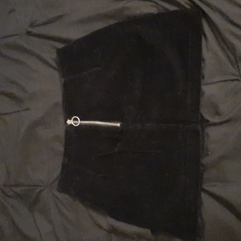corduroy mini skirt